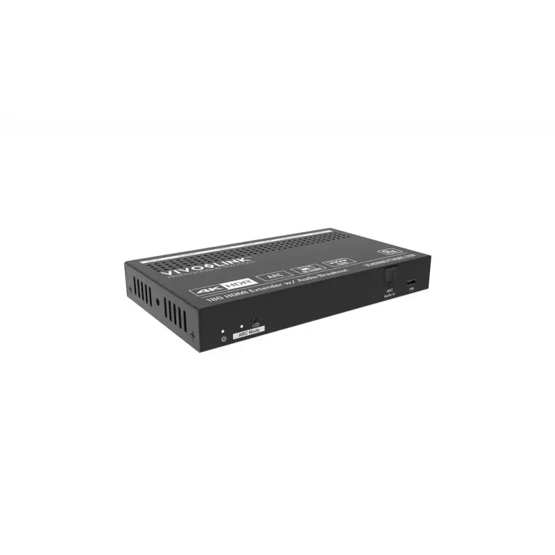 Vivolink VLHDMIEXTHDB2.0 AV extender AV vysielač a prijímač čierna