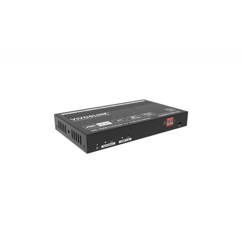 Vivolink VLHDMIEXTHDB2.0 AV extender AV vysielač a prijímač čierna