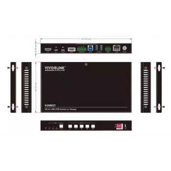 Vivolink VLHUB221 USB grafický adaptér