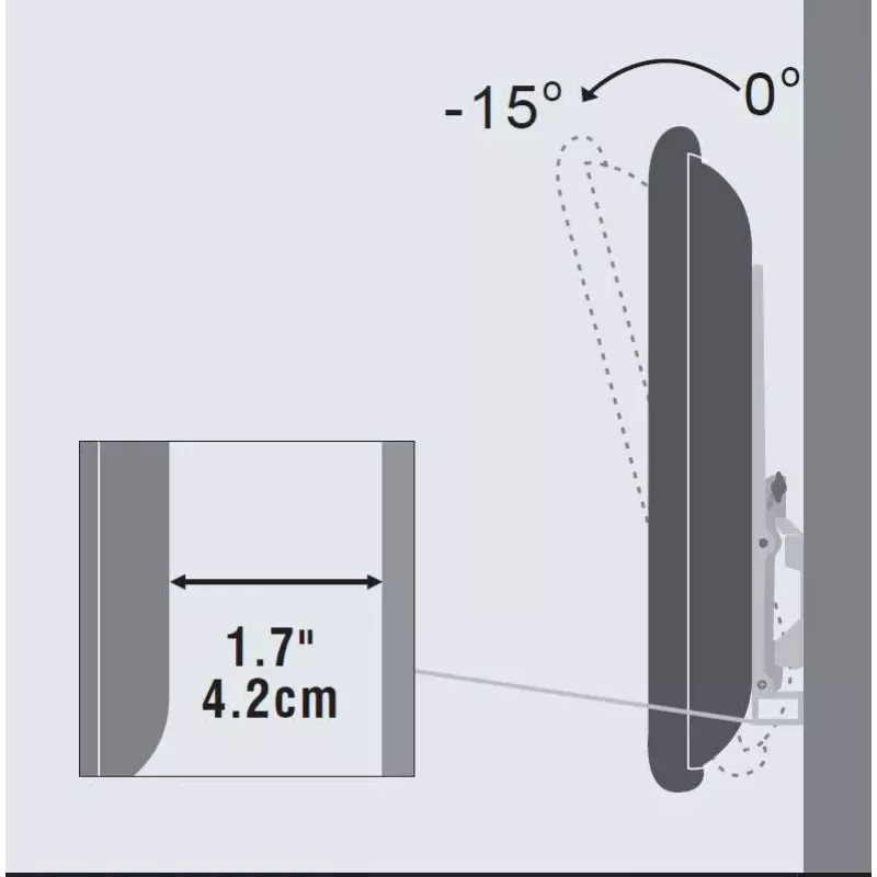 Vivolink VLMW4065T držiak/stojan TV 165,1 cm (65