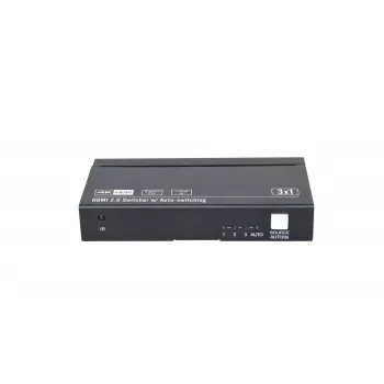HDMI video switch Vivolink VLSW131 3840x2160 60fps čierny