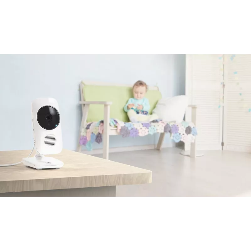 Motorola VM483 video babyphone 300 m FHSS zlatá, biela