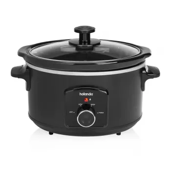 Pomalý hrniec Tristar VS-3915 3,5L čierny otočný ovládač 180W