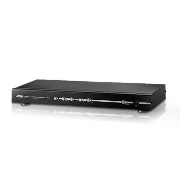 ATEN 4-portový Dual View HDMI switch, HDMI, kov, čierny, 15 m, 480p, 720p, 1080i, 1080p, 6,75 Gbit/s