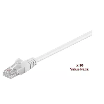 Microconnect V-UTP502WVP sieťový kábel biely 2 m Cat5e U/UTP (UTP)