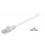 Microconnect V-UTP503WVP prepojovací kábel Cat5e U/UTP, 3 m, biely, balenie 10 ks