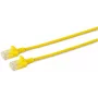 Microconnect V-UTP60015Y-schlank sieťový kábel žltý 0,15 m Cat6 U/UTP (UTP)