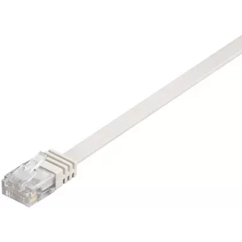 Microconnect V-UTP60025W-FLAT sieťový kábel biely 0,25 m Cat6 U/UTP (UTP)