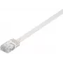 Microconnect V-UTP60025W-FLAT sieťový kábel biely 0,25 m Cat6 U/UTP (UTP)