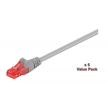 Microconnect V-UTP615VP sieťový kábel sivý 15 m Cat6 U/UTP (UTP)