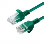 Microconnect V-UTP6A0025G tenký sieťový kábel zelený 0,25 m Cat6a U/UTP (UTP)