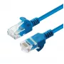 Microconnect V-UTP6A002B tenký sieťový kábel modrý 0,2 m Cat6a U/UTP (UTP)