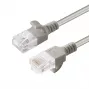 Microconnect V-UTP6A05-schlank sieťový kábel sivý 5 m Cat6a U/UTP (UTP)