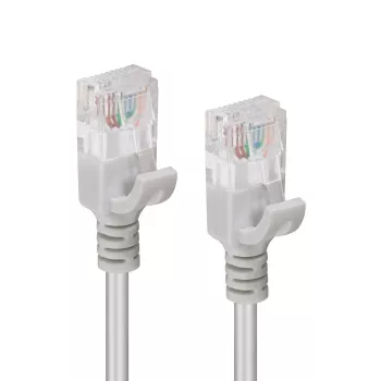 Microconnect V-UTP6A05-schlank sieťový kábel sivý 5 m Cat6a U/UTP (UTP)