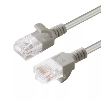 Microconnect V-UTP6A075-schlank sieťový kábel sivý 7,5 m Cat6a U/UTP (UTP)
