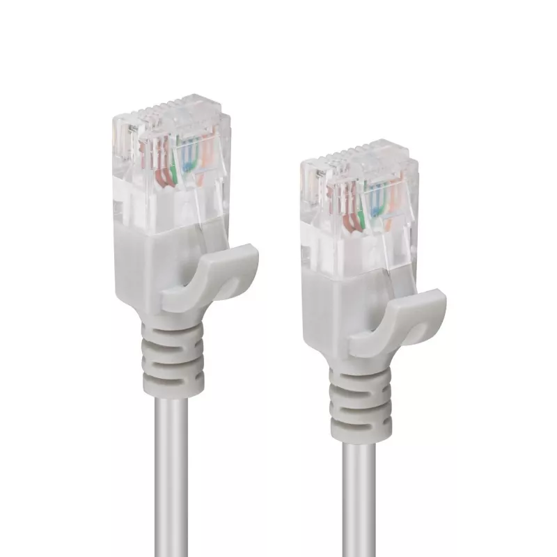 Microconnect V-UTP6A10-schlank sieťový kábel sivý 10 m Cat6a U/UTP (UTP)