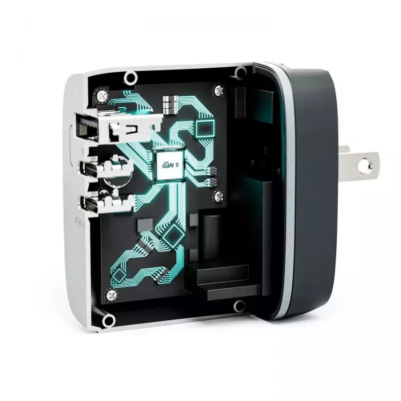 Interiérová nabíjačka ALOGIC 3X67 67W Multi-Country GaN nabíjačka 2 USB Type-C