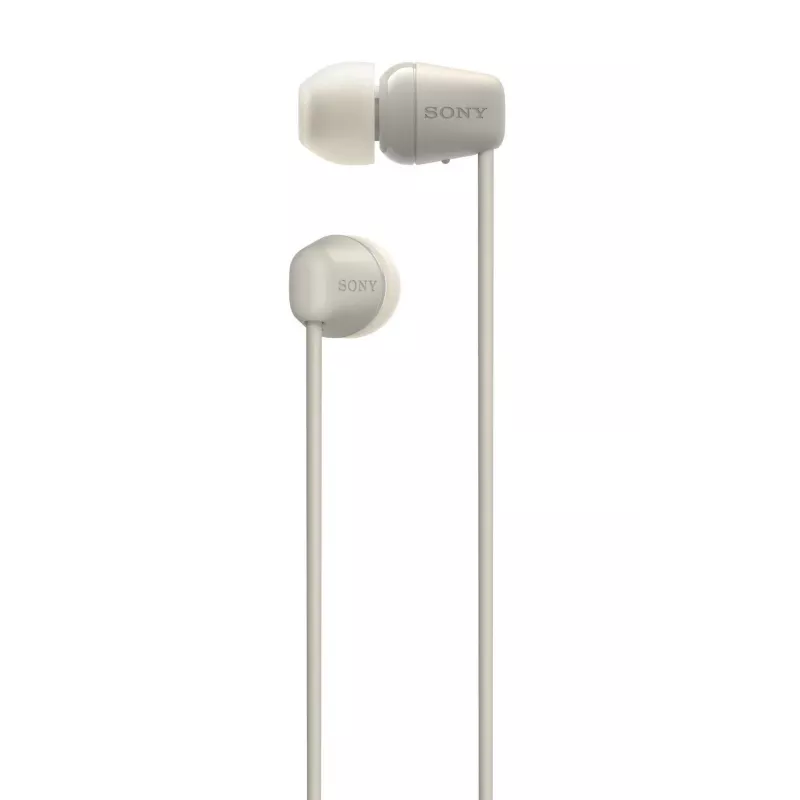 Sony WI-C100 slúchadlá bezdrôtové in-ear telefonovanie/hudba Bluetooth béžová