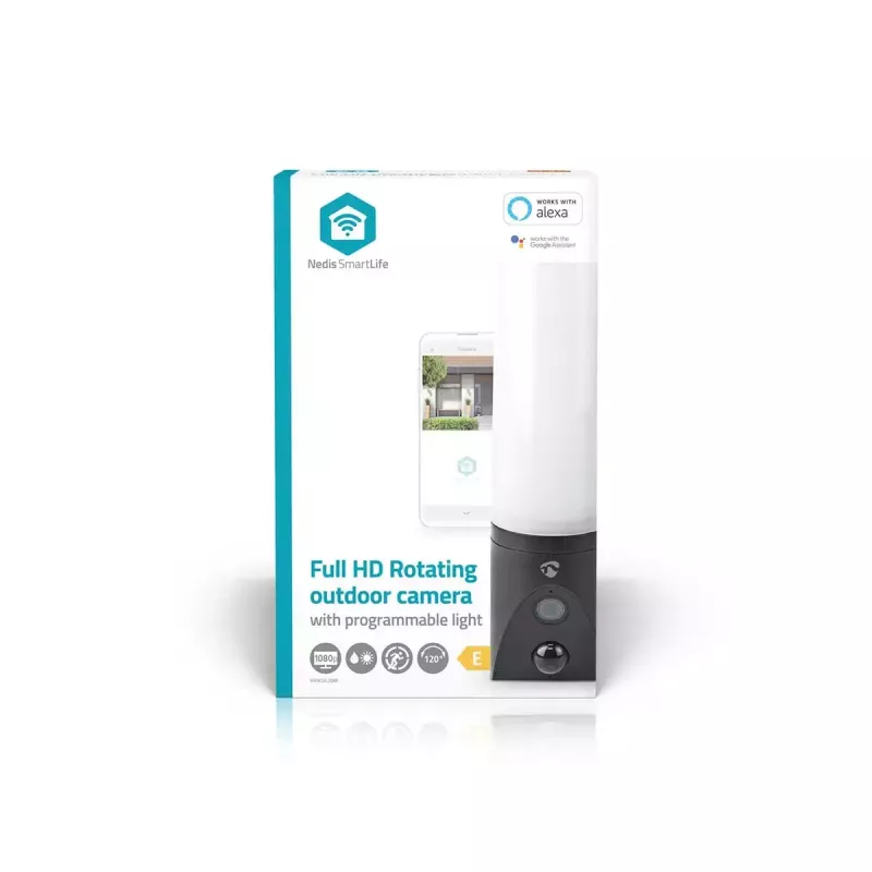 IP bezpečnostná kamera Nedis WIFICOL20BK Outdoor 1920x1080 bezdrôtová čierna