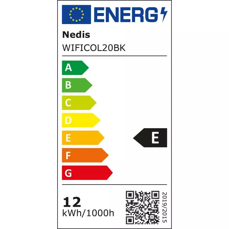 IP bezpečnostná kamera Nedis WIFICOL20BK Outdoor 1920x1080 bezdrôtová čierna