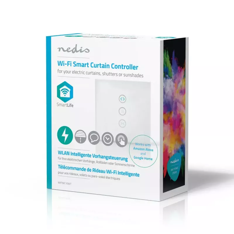 Nástenný WWAN vysielač Nedis WIFIWC10WT — káblové & bezdrôtové rozhranie pre smart home