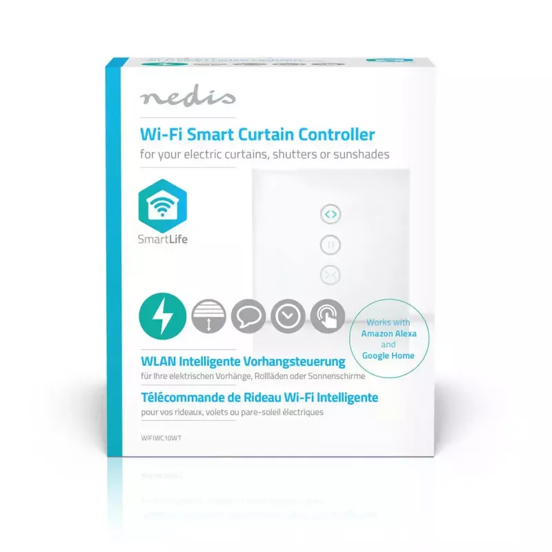 Nástenný WWAN vysielač Nedis WIFIWC10WT — káblové & bezdrôtové rozhranie pre smart home