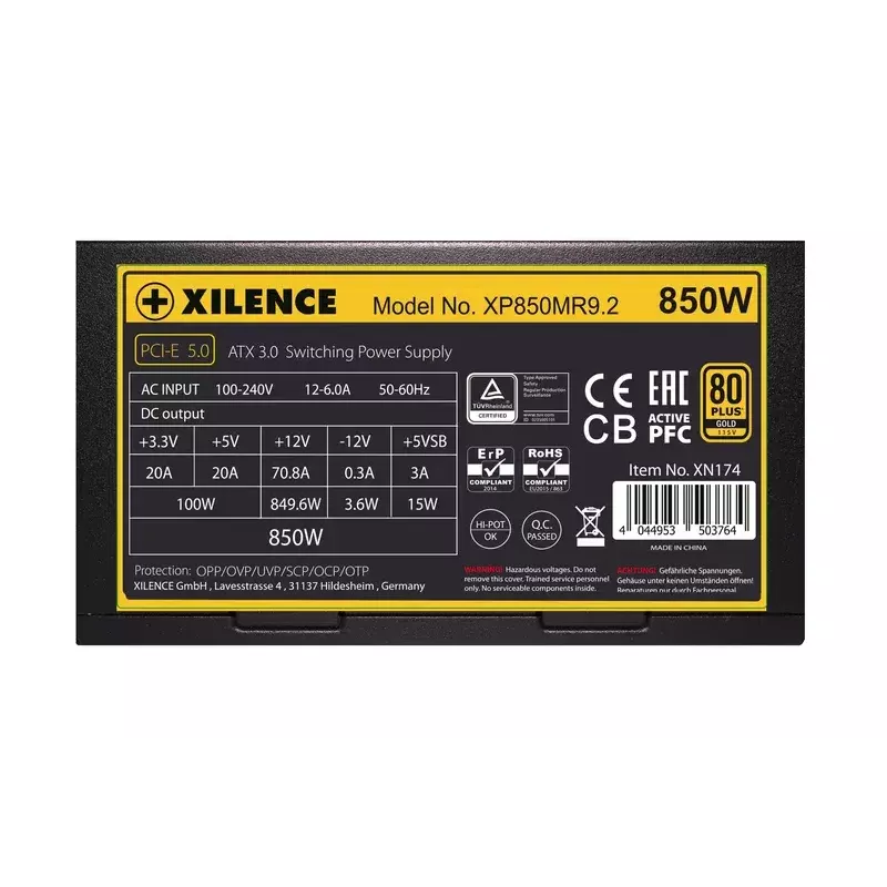 Napájací zdroj Xilence Performance X Series XP850MR9.2 850 W