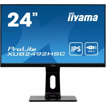 iiyama ProLite XUB2492HSC-B1 počítačový monitor 60,5 cm (23,8 palcov) 1920 x 1080 pixelov Full HD LCD čierny