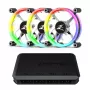 Zalman ZM-LF120A3 počítačový chladiaci systém ventilátor do počítačovej skrine 12 cm čierny, biely