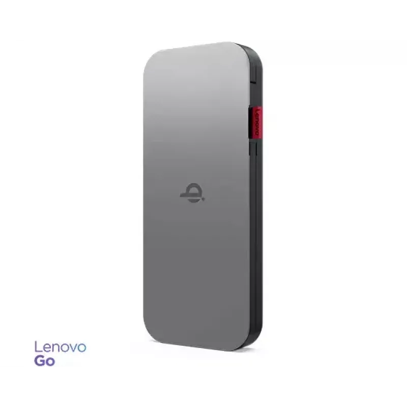 Lenovo GO lítium-polymérová (LiPo) 10000 mAh bezdrôtové nabíjanie sivá