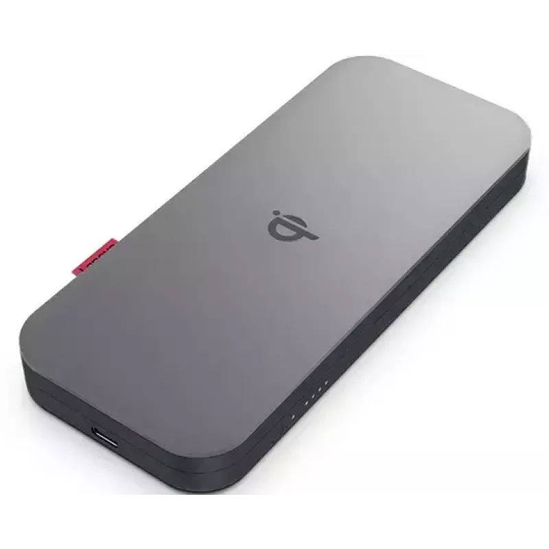 Lenovo GO lítium-polymérová (LiPo) 10000 mAh bezdrôtové nabíjanie sivá