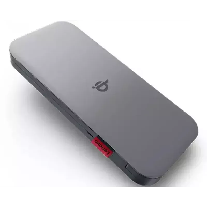 Lenovo GO lítium-polymérová (LiPo) 10000 mAh bezdrôtové nabíjanie sivá