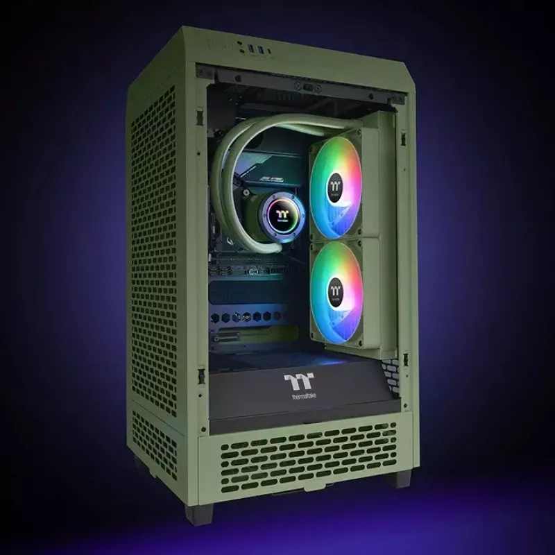 Sada kvapalinového chladenia Thermaltake TH280 V2 ARGB zelená 84,32 cfm 3,02 mmH2O