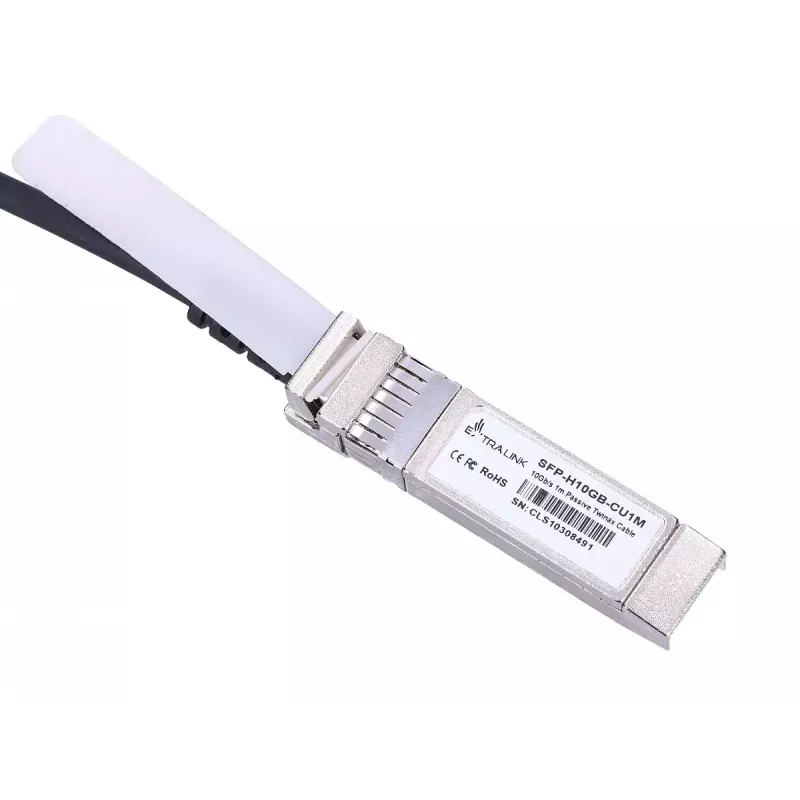 Extralink EX.2268 InfiniBand/sklenené vlákno kábel 1 m SFP+ DAC čierny