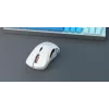 Glorious Gaming Glorious Model D Wireless - matná biela, pravá ruka, RF Wireless, 19000 DPI, biela