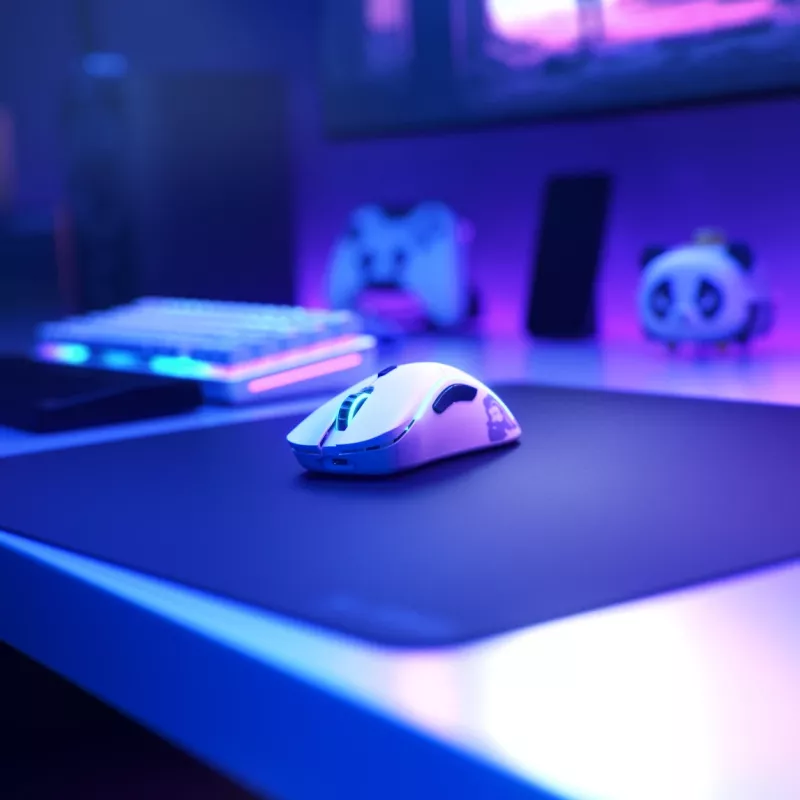 Glorious Gaming Glorious Model D Wireless - matná biela, pravá ruka, RF Wireless, 19000 DPI, biela