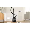 Vysávač Bosch BGB 41BA1 ručný vysávač, s vreckom, káblový, 5,3 kg, 265×410×295 mm