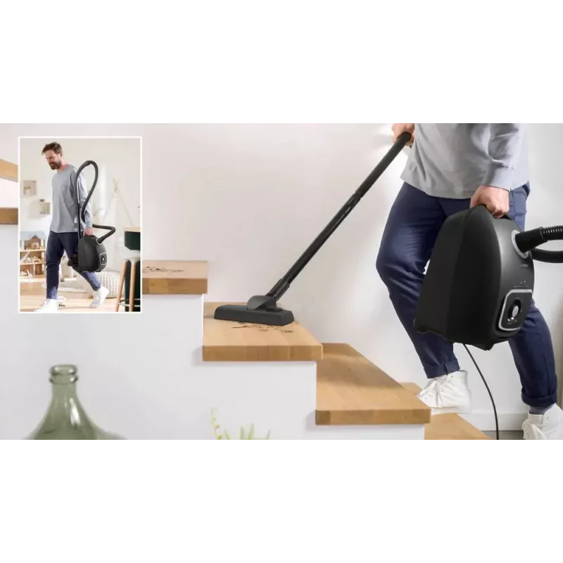 Vysávač Bosch BGB 41BA1 ručný vysávač, s vreckom, káblový, 5,3 kg, 265×410×295 mm