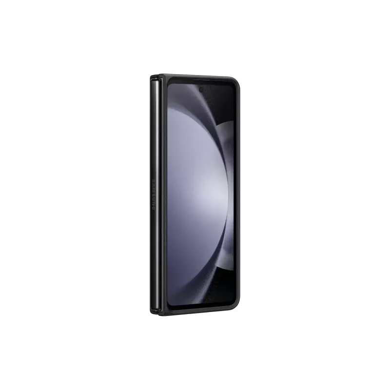 Samsung EF-VF946 puzdro s vyklápacím krytom z ekokože pre Galaxy Z Fold5, grafitovo čierne