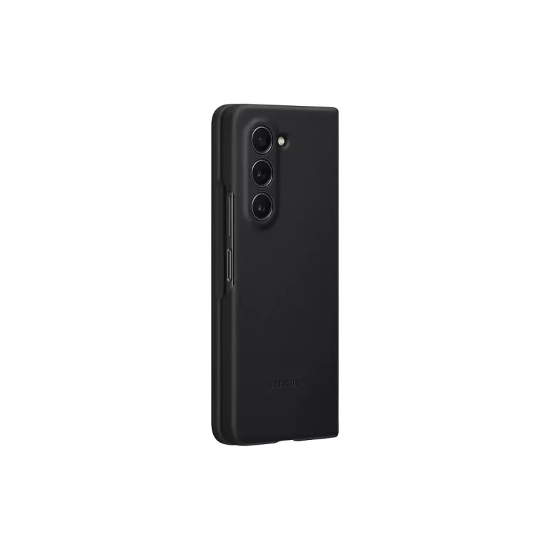 Samsung EF-VF946 puzdro s vyklápacím krytom z ekokože pre Galaxy Z Fold5, grafitovo čierne