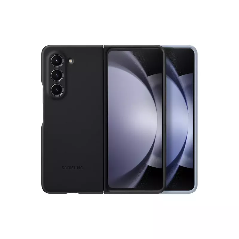 Samsung EF-VF946 puzdro s vyklápacím krytom z ekokože pre Galaxy Z Fold5, grafitovo čierne