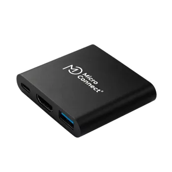 Microconnect MC-HUBAV1 dokovacia stanica/portový replikátor pre notebook biela