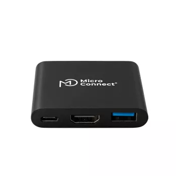 Microconnect MC-HUBAV1 dokovacia stanica/portový replikátor pre notebook biela