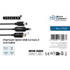 Microconnect MC-USB3.0AB20OP USB kábel USB 3.2 Gen 2 (3.1 Gen 2) 20 m USB A USB B čierny