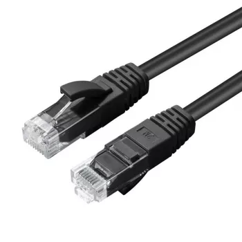 Microconnect UTP610S sieťový kábel čierny 10 m Cat6 U/UTP (UTP)