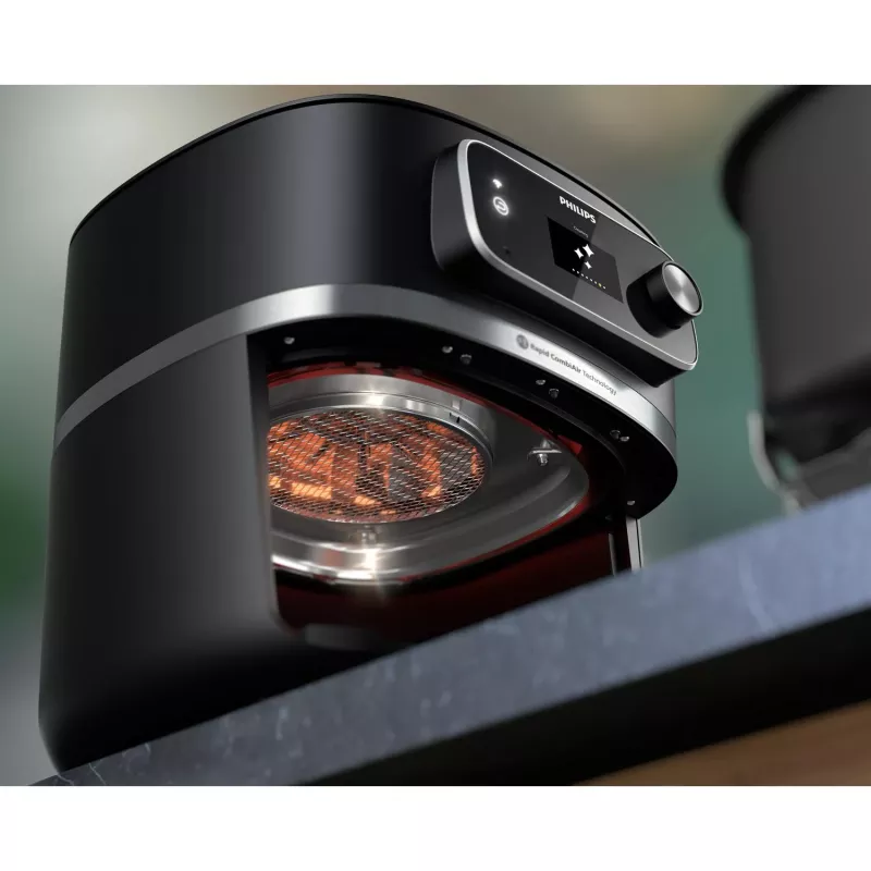 Fritéza Philips 7000-Series HD9880/90 8,3 l 2200 W čierna nerez