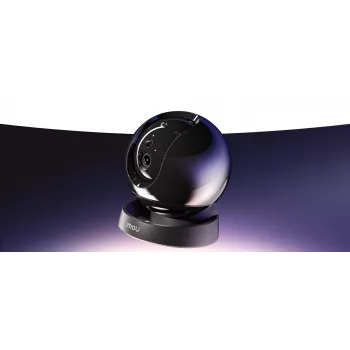 Imou Rex 3D 5MP-R1 H.265 Wi-Fi P&T kamera, IP bezpečnostná kamera, interiér, káblová & bezdrôtová, Amazon Alexa & Google Assistant, strop/stena/stôl, čierna