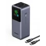 Ugreen 20000mAh 130W rýchlonabíjacia powerbanka lítium sivá
