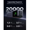 Ugreen 20000mAh 130W rýchlonabíjacia powerbanka lítium sivá