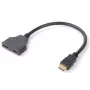 Microconnect HDMI-Y-splitter kábel, 0,2 m, HDMI Type-A (štandard), 2 x HDMI Type-A (štandard), 1920 x 1200 pixelov, čierny